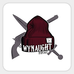 Wynaught podcast art Sticker